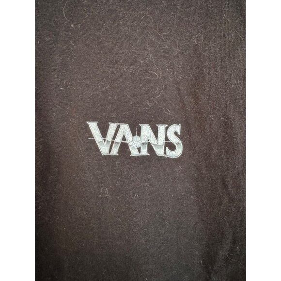 Vans Dark Times Graphic Print Skull Short Sleeve Classic Fit T-Shirt Size XL - Picture 4 of 9